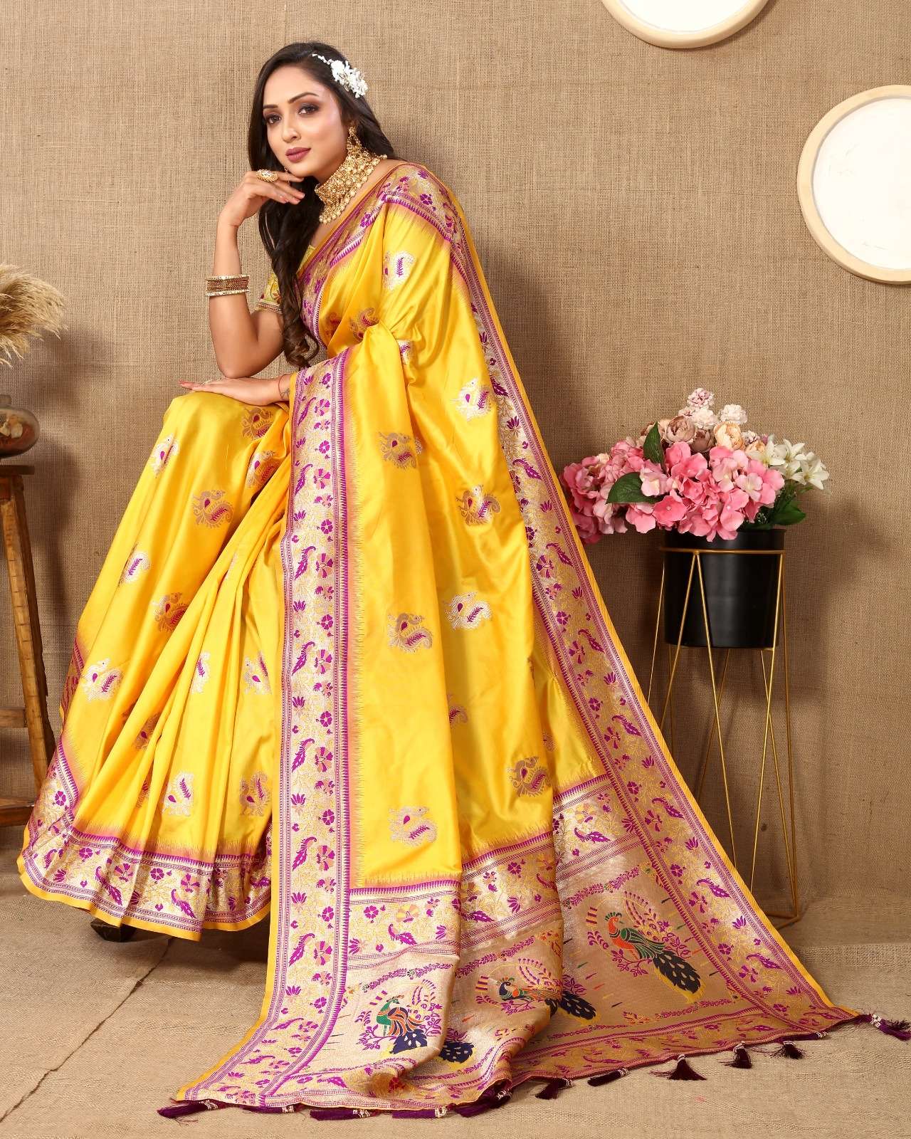 NEW PRESENT PINK COLOR LEHENGA SAREE at Rs.1299/Piece in surat offer by yct  shopping