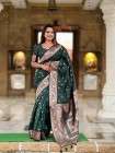 Luxury Wedding Sarees with Allover Buta and Heavy Flower Patterns