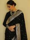 Traditional Opulence Banarasi Soft Silk Saree with Intricate Silver Butaa Work Design Saree